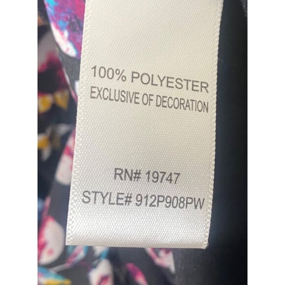 The Pioneer Woman‎ Boho Blouse  XL Floral Long Sleeves Peasant Flowy Lightweight - Picture 3 of 11